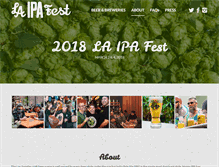 Tablet Screenshot of laipafestival.com